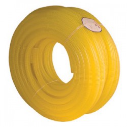 Шланг поливочный 1″ армированный жёлтый бухта 50 м