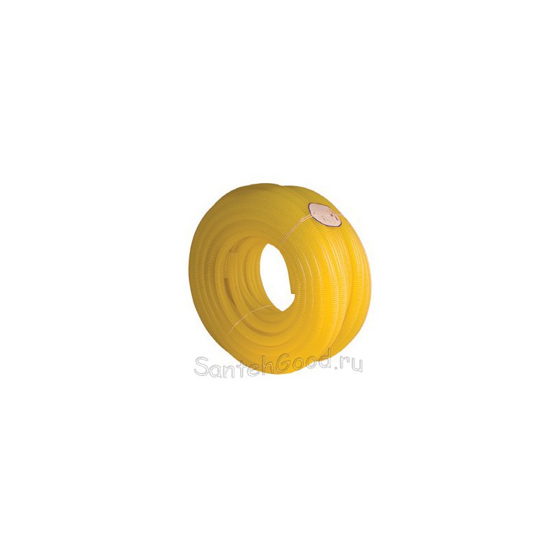 Шланг поливочный  1 1/4″ армированный жёлтый бухта 30 м