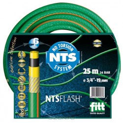 FLASH NTS Шланг поливочный 5-и слойный зелёный 3/4″ бухта 25 м-1
